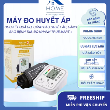 [Giọng Nói Tiếng Việt ]Máy Đo Huyết Áp Tại Nhà,Đo Nhịp Tim Điện Tử Bắp Tay,chính xác và truyền kết quả đo qua giọng nói