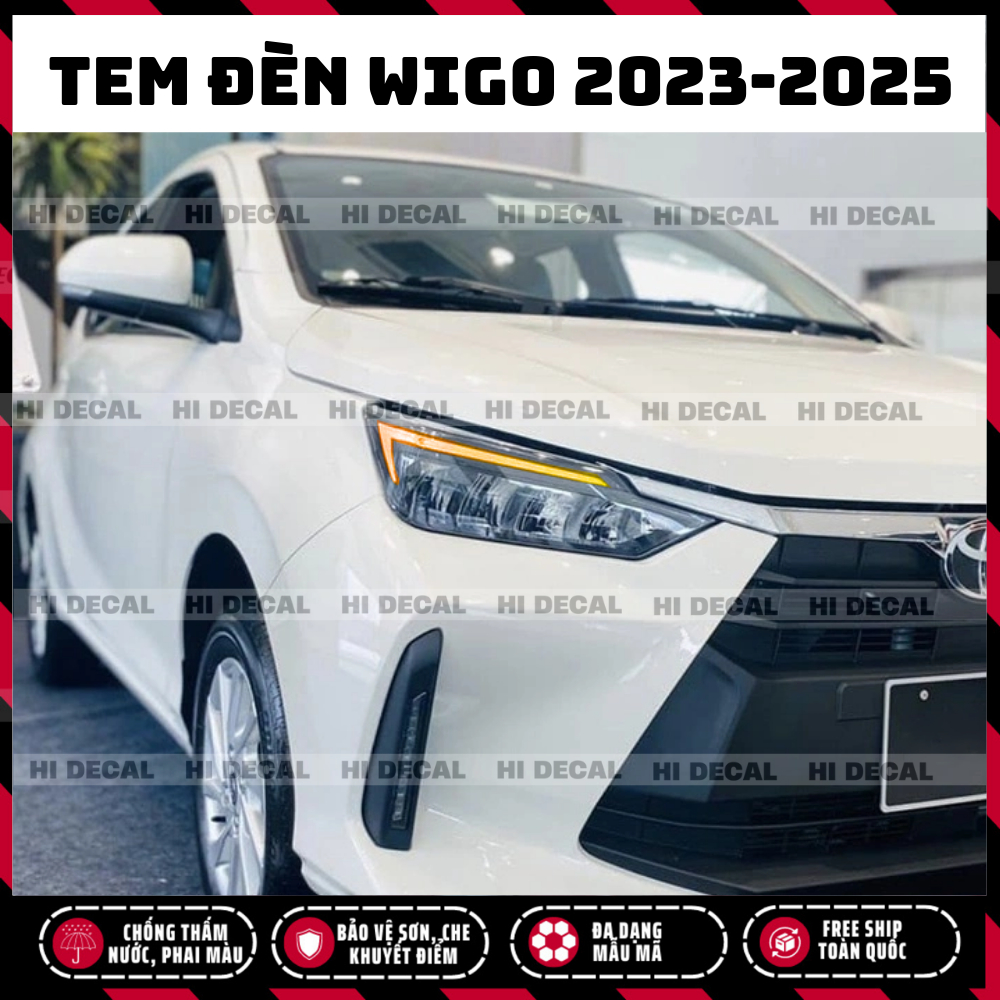 Tem dán đèn Venue, decal đèn Hyundai Venue đổi màu đèn trang trí tạo điểm nhấn cho xe cực chất - Hidecal