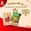 🌭 Combo Corndog Phô Mai KK 6C 480g + Bột Phô Mai Tornado 100g | Lắc Phô Mai Vị Hàn Quốc – Soonicorn