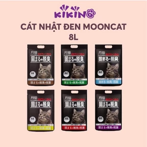 Cát Vệ Sinh Cho Mèo Siêu Vón Cát Nhật Đen Túi 8 Lít - KIKINO