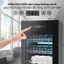 Tủ sấy chén bát FUJIHOME khử trùng diệt khuẩn dung tích 220L, máy sấy khô tiệt trùng UV công nghiệp cho sapa, khách sạn