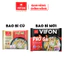 Set 5 Gói Phở Có Gói Sốt Thịt Bò/Gà VIFON - Thịt Thật Đậm Đà, Tiện Lợi, 75g