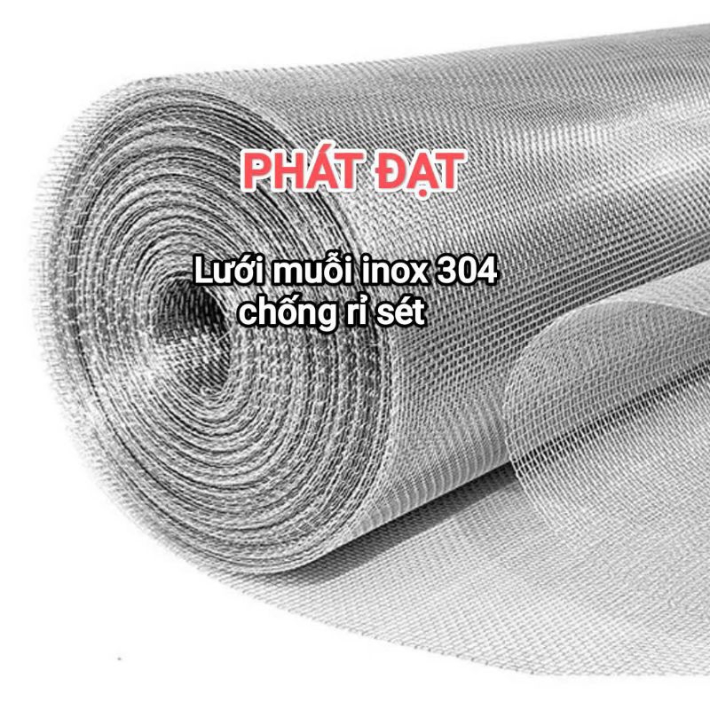 Lưới inox chống muỗi 304 cao 1m2 chống rỉ sét dùng để chống muỗi , ngăn ...