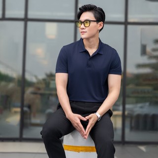 Áo Polo Nam Cao Cấp MENTORIS Vải Thoáng Mát, Form Slim Fit, Bo Cổ Dệt Nổi Sang Trọng MPS203S