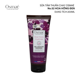 Sữa tắm thuần chay Osmaé 200ml nhập khẩu Pháp
