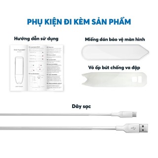 Bút Dịch Ngoại Ngữ Smart Pen MC08 Chính Hãng - Phiên Dịch Đa Ngôn Ngữ - Tặng Sách Và Phụ Kiện Sách