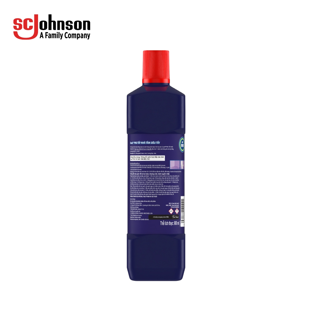 Ảnh DUCK Combo 2 Tẩy Rửa Nhà Tắm Siêu Tẩy Pro 900ml/Chai 4