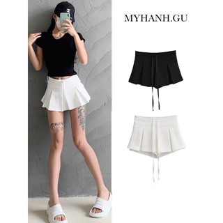 Chân váy dập ly chất umi basic dễ phối đồ ( 0Q34)-MYHANH.GU