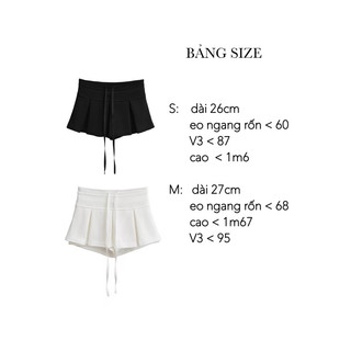 Chân váy dập ly chất umi basic dễ phối đồ ( 0Q34)-MYHANH.GU
