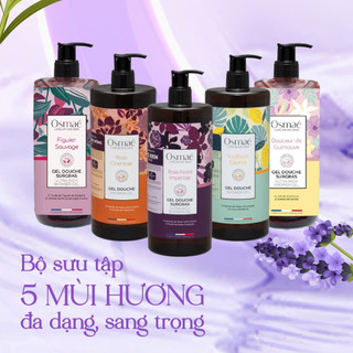 Sữa tắm thuần chay Osmaé nhập khẩu Pháp 1000ml