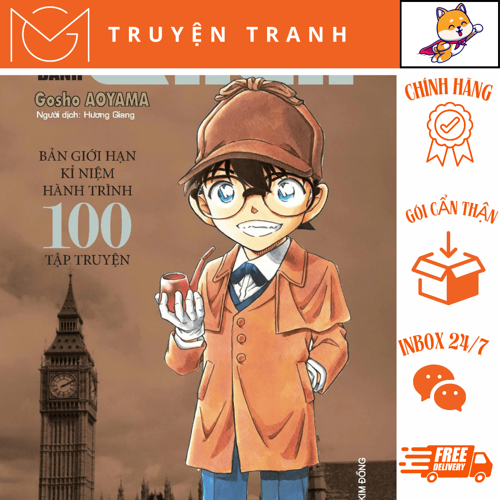 Truyện - Thám Tử Lừng Danh Conan - Tập 100 - Bản Giới Hạn, Bìa Cứng ...