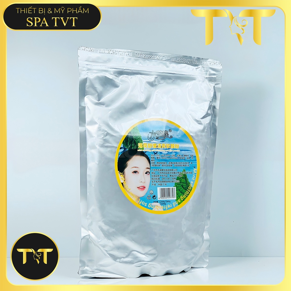 Mặt Nạ Bạc Hà 800G Cho Da Dầu Da Mụn, Kiểm Soát Dầu Nhờn, Làm Sạch Da, Se Khít Lỗ Chân Lông