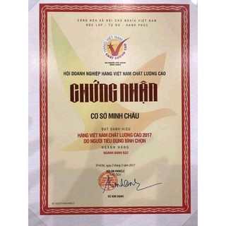 Thạch Dừa Cào Minh Châu Túi 22 Gói - Giòn Dai, Thanh Mát