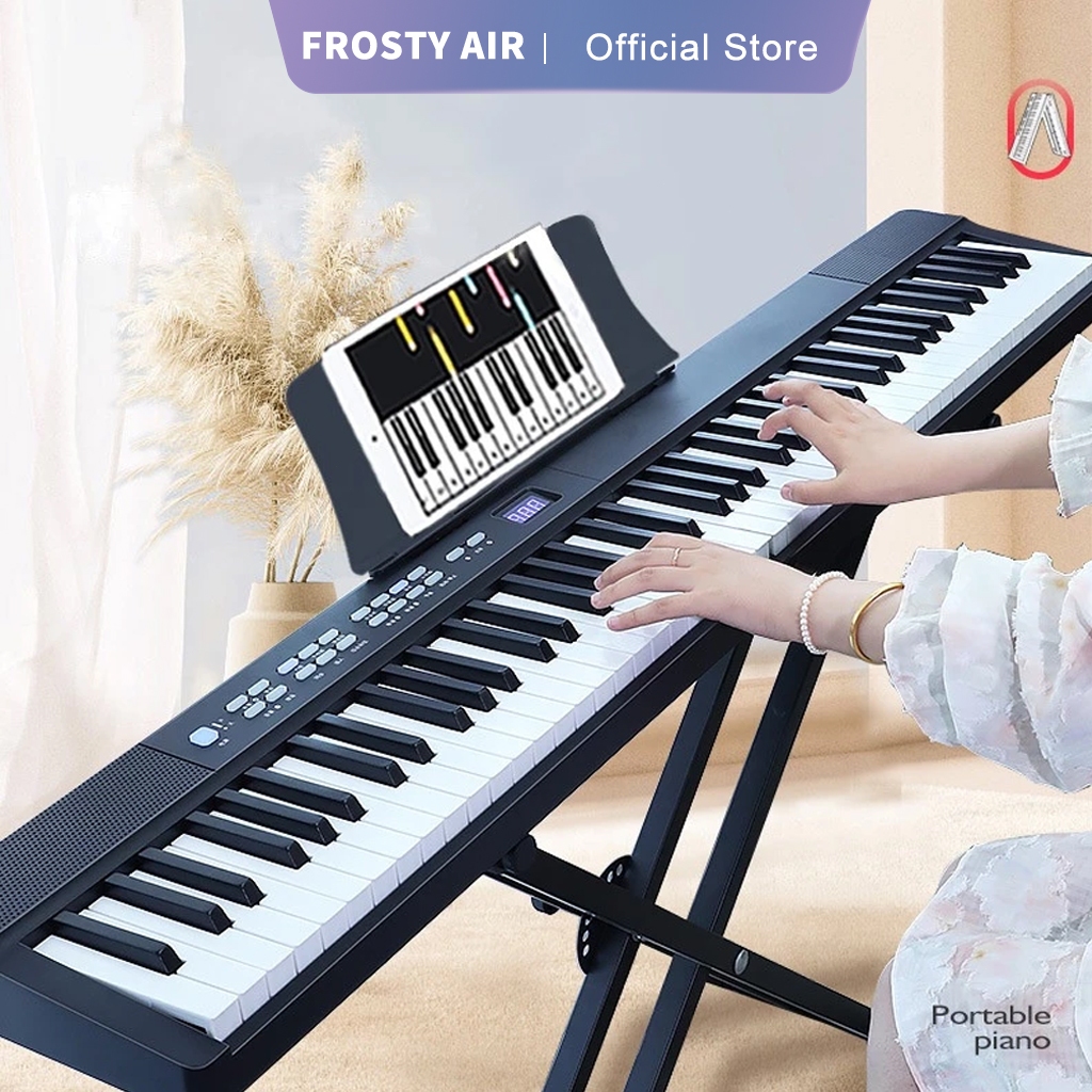 Đàn Piano Điện Gấp Gọn 2025 - 88 Phím Nặng Cảm Lực - Kết Nối Bluetooth ...