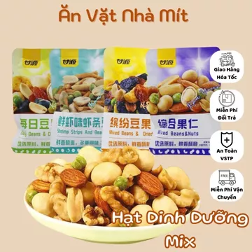 COMBO 1KG HẠT MIX DINH DƯỠNG TẨM GIA VỊ, HẠT MIX, HẠT DINH DƯỠNG MIX, ĐẬU MIX KAM YUENS