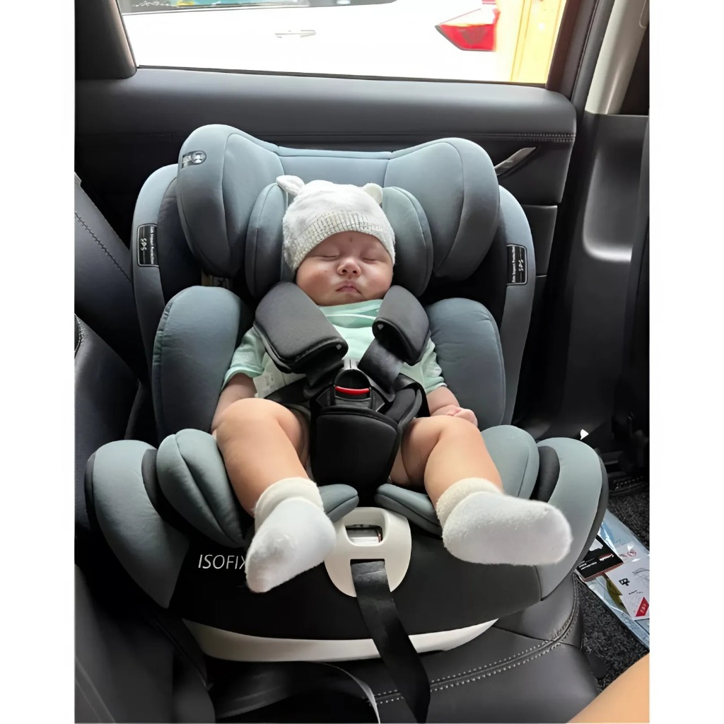 Ghế ngồi ô tô cho bé xoay 360 An toàn, tiện lợi cùng Mẹ và Bé trên mọi nẻo đường, ISOFIX & ROY - Oe Oe Store