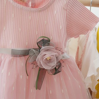 Váy công chúa váy dự tiệc bé gái 7-11kg hàng Quảng Châu D1101 Bí Ngô Nhỏ