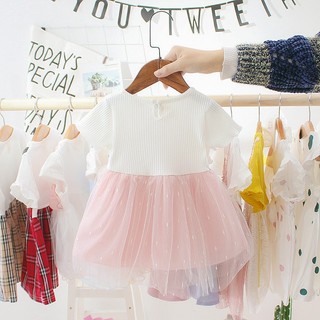 Váy công chúa váy dự tiệc bé gái 7-11kg hàng Quảng Châu D1101 Bí Ngô Nhỏ