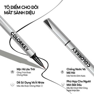 Bút Kẻ Mắt Nước Colorkey Floating Color Liquid Eyeliner 0.5ml