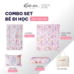 [Hỏa tốc] Bộ chăn nệm gối nằm gối ôm Fullset Tencel 60s GIA AN HOME DECOR cho bé đi học mầm non đi du lịch — ảnh 3