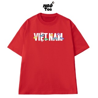 Áo Thun NGỐ TEE Việt Nam 7 Tỉnh Thành Kỉ Niệm Ngày 30 Tháng 4 Chất Vải Cotton 100 Cao Cấp Thoáng Mát