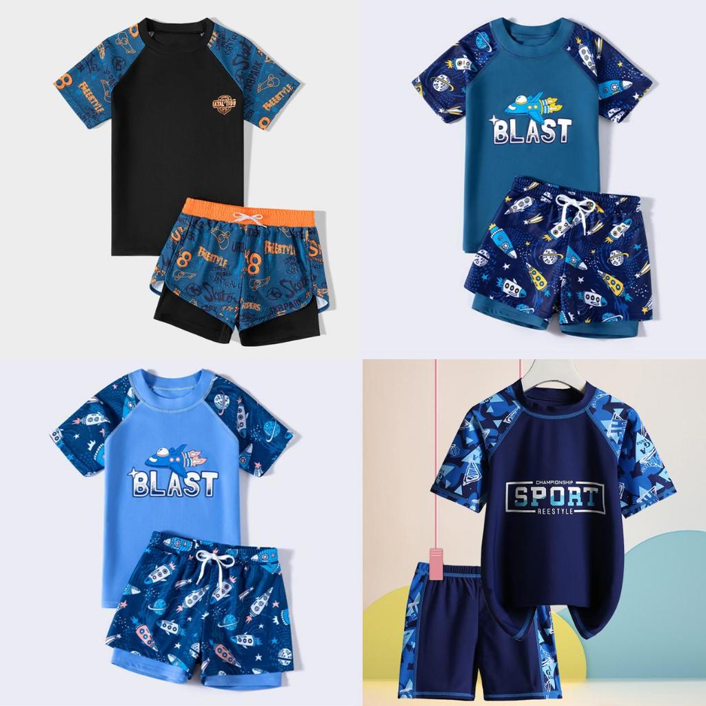 Bộ Đồ Bơi Cho Bé Trai Size Đại 10Kg - 68Kg - Đồ Bơi Gia Đình - Bộ Bơi Nam - Bộ Bơi Trẻ Em Mặc Hè BLAST
