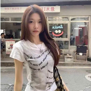 Áo Thun Ôm CHữ Loang Body CÁ TÍNH