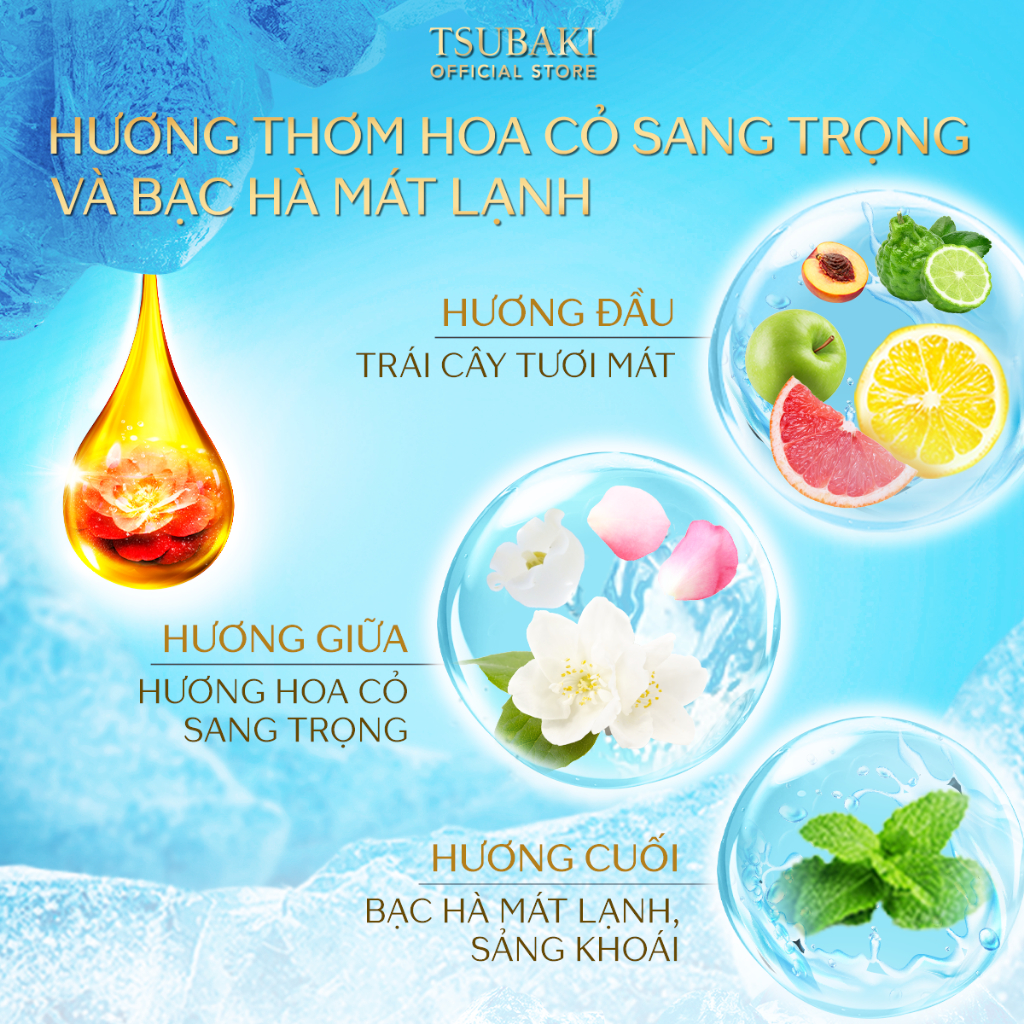 Review Bộ đôi Gội xả Tsubaki Premium Cool & Repair: Sạch Dầu, Mát Lạnh, Phục Hồi Hư Tổn