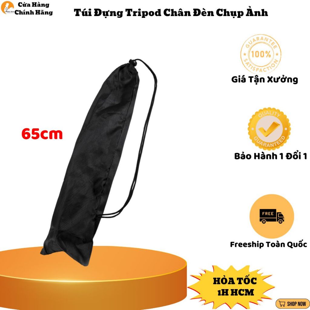 Túi Đựng Tripod, Chân Đèn Chụp Ảnh Livestream 60cm, 1m2, 1m7, 2m1 Hello Store