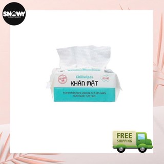 Khăn mặt khô Chillwipes dùng 1 lần lau khô, lau ướt