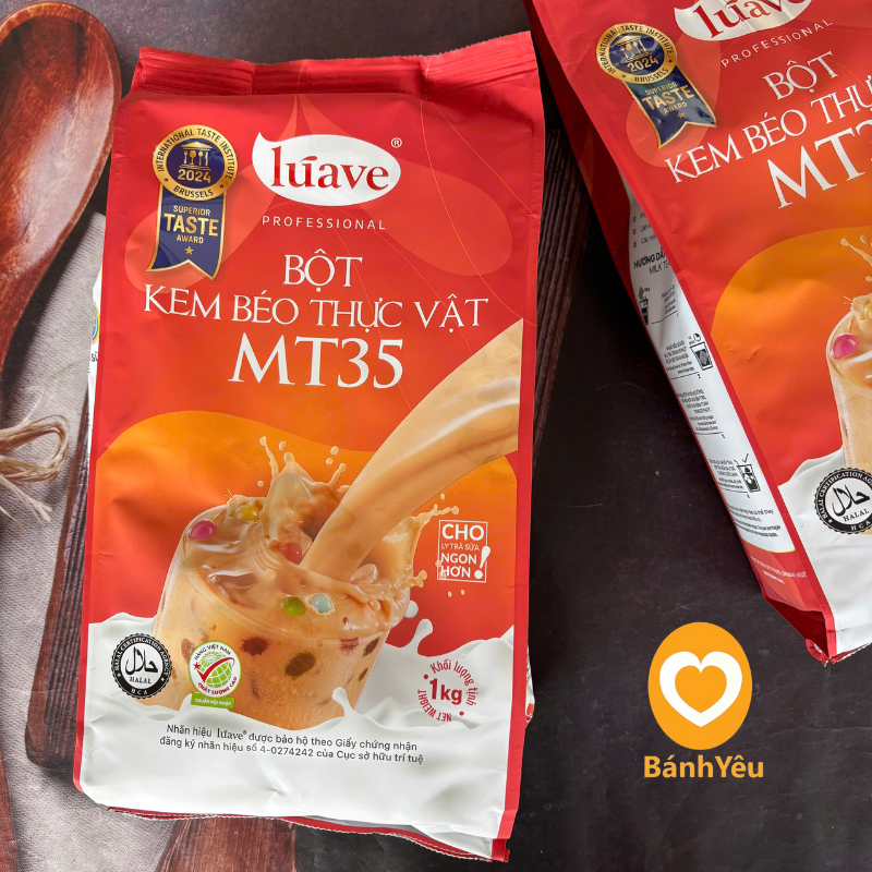 🌟 BỘT KEM BÉO THỰC VẬT MT35 – VỊ BÉO NGON MỊN MÀNG CHUẨN TRÀ SỮA QUÁN!
