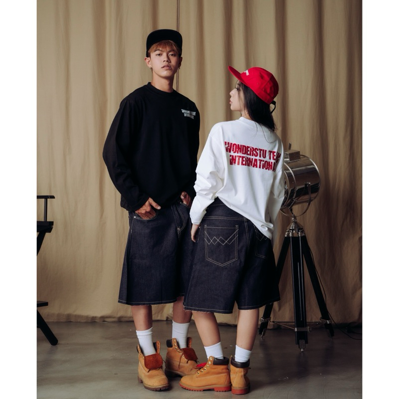 ÁO THUN TAY DÀI FORM BOXY " WONDERSTU TEAM LONG SLEEVE" WONDERSTU - UNISEX COTTON 260GSM