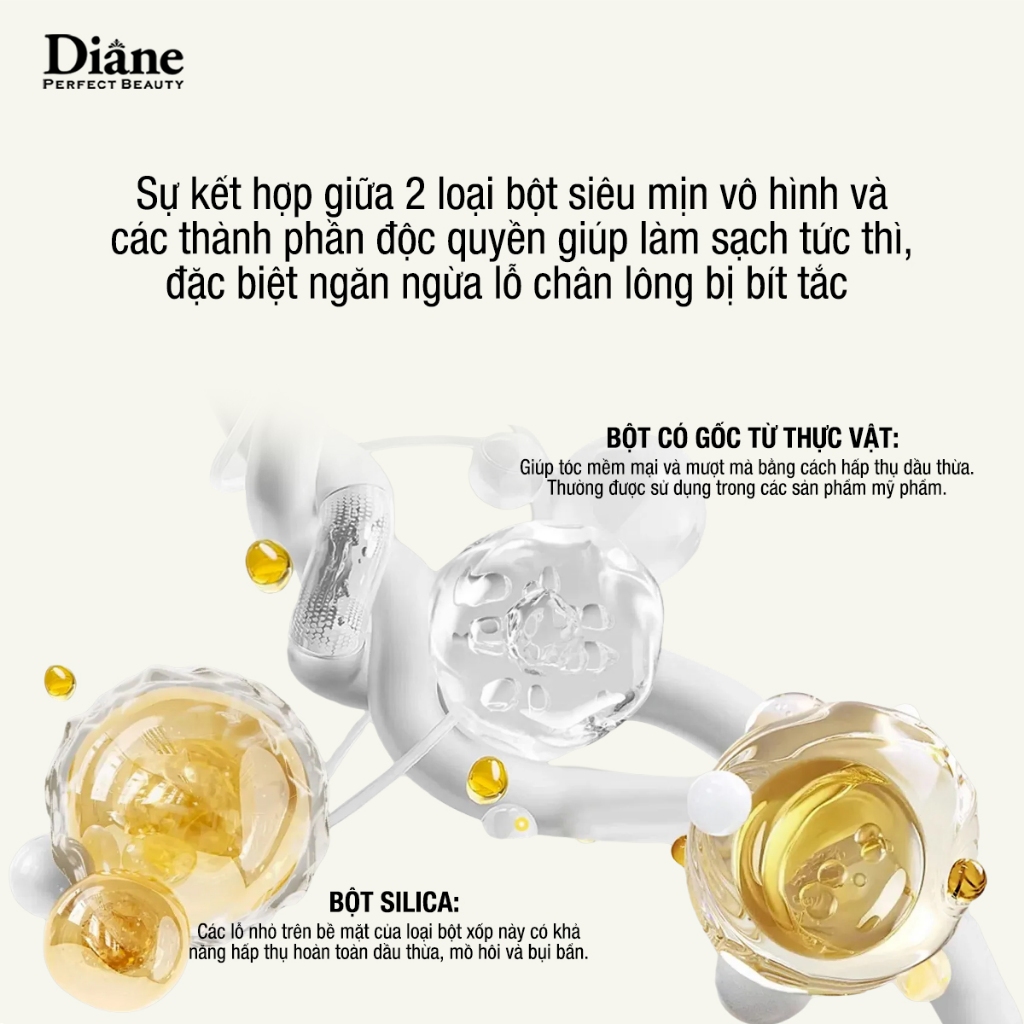 Ảnh Dầu Gội Khô Tạo Kiểu Làm Mềm Và Bóng Tóc Diane Perfect Beauty Styling Smooth & Shine 95g 4