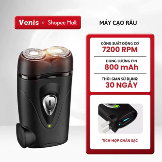 [BẢO HÀNH 1 NĂM] Máy Cạo Râu MEGUN Sử Dụng Sạc Pin Thông Minh Tiện Lợi Có Lưỡi Dao Kép Tự Làm Sắc, Độ Bền Cao, Cực Sạch
