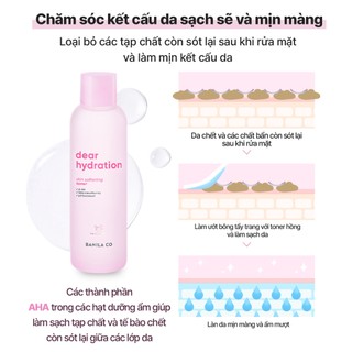 Toner Dưỡng Ẩm Làm Dịu Da, Chăm Sóc Da Banila Co Dear Hydration Skin Softening Toner 200ML