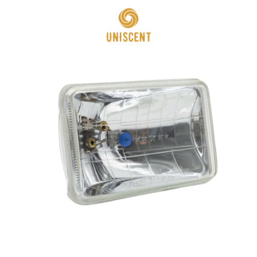 Đèn Pha Xe Cơ Giới Máy Xúc/ Máy Ủi/ Ô Tô/ Tàu Bè/ Offroad/ Vuông -LISSEM-12v-24v/ Láng / Sọc