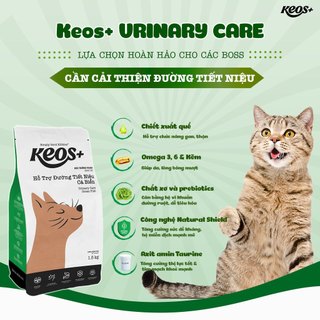 [PP CHÍNH HÃNG] [TIẾT KIỆM] COMBO 2 Hạt Keos+ hỗ trợ tiết niệu cho mèo, vị cá biển (1,5kg)  – KM SỐC! LÊN ĐƠN L