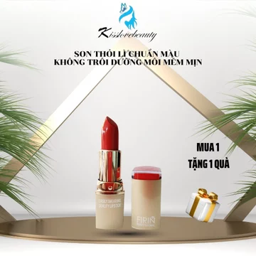 Son môi Firin son thỏi lì chính hãng không chì độ bám tốt lên màu chuẩn dưỡng môi mềm mịn '