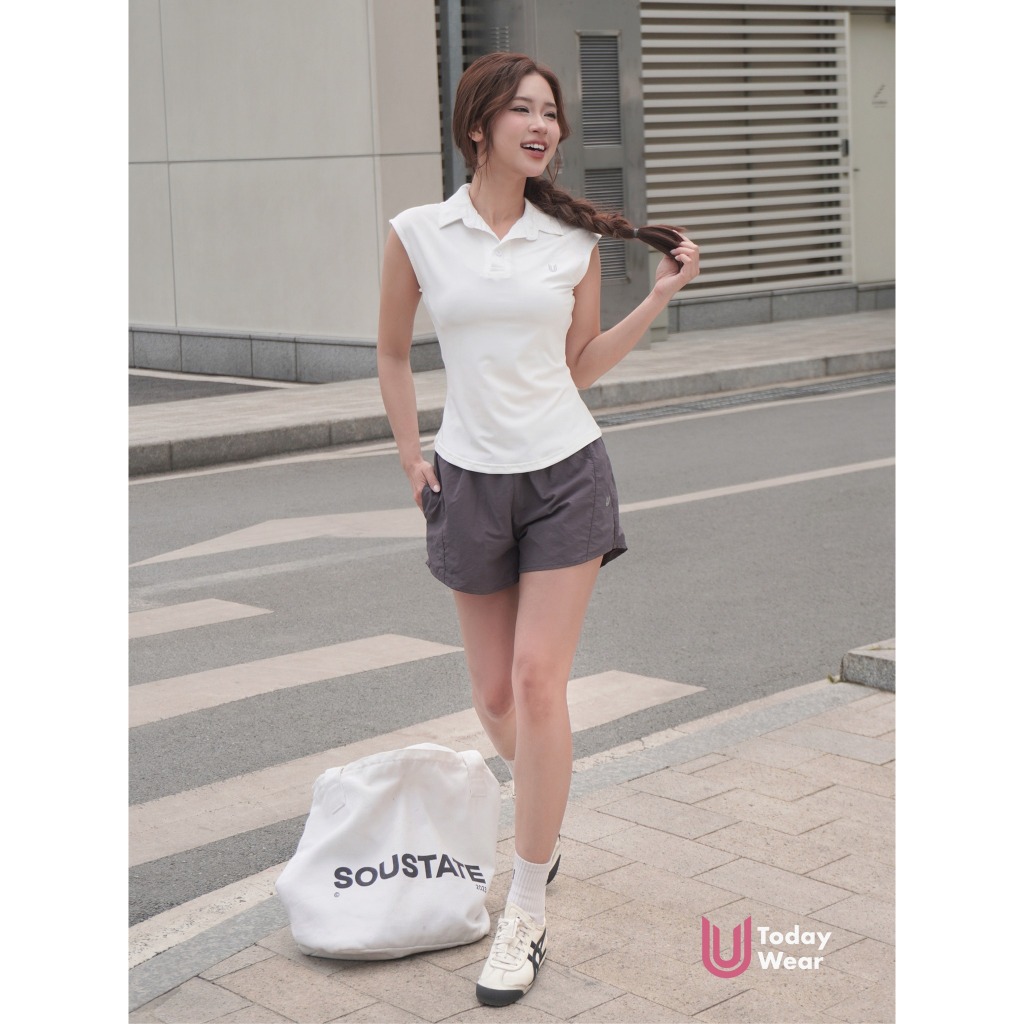 Ảnh Quần đùi thể thao nữ Gina Short Today U Wear co giãn thoáng mát 2
