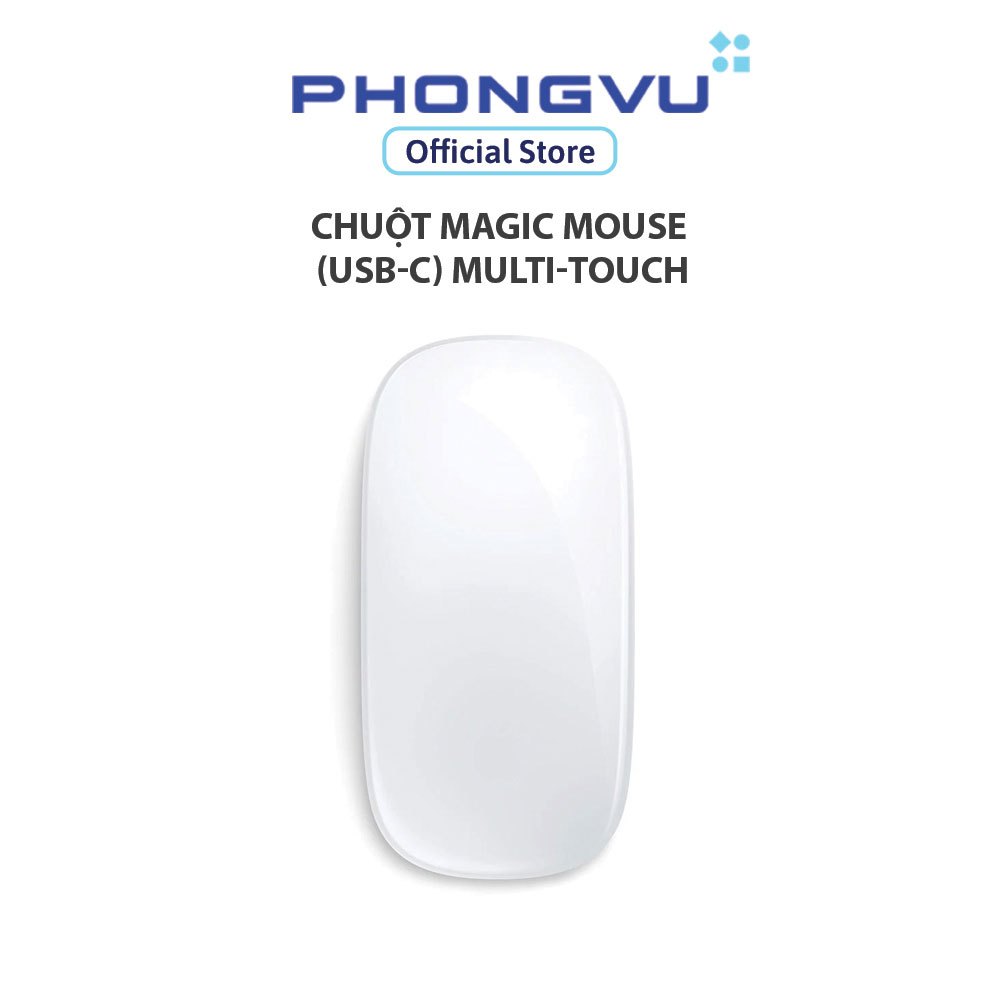 Chuột Apple Magic Mouse (USB-C) Multi-Touch MXK53ZA/A - Hàng Chính