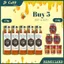 HONEY LAND - Bộ 5 Chai mật Gia Lai 470g + 3 Hủ mật hoa rừng 250g + 3 Lon cá sốt cà 155g