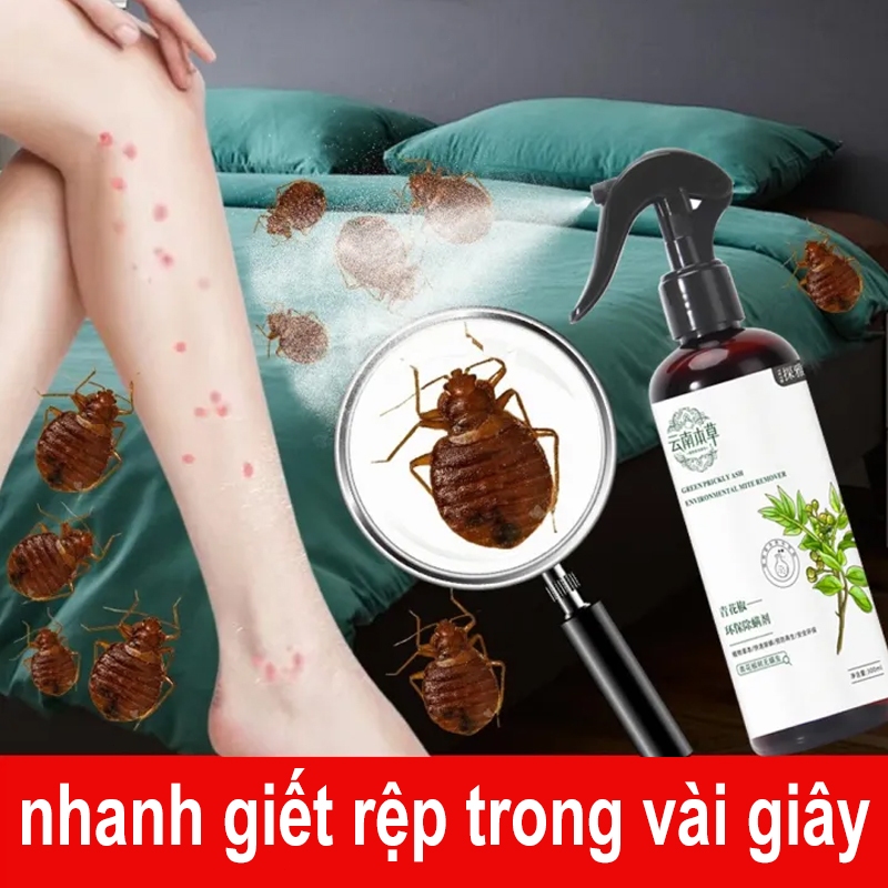 Bình Xịt Diệt Bọ Rệp, Mạt Bụi,Chai diệt bọ ve, bọ rệp dành cho giường ...