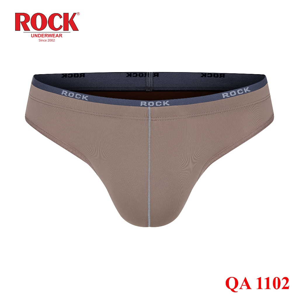 Quần Lót Nam ROCK UNDERWEAR 1102 Thun Lạnh Co Dãn 4 Chiều, Quần Sịp Nam Cao Cấp Xịn Thấm Hút Mồ Hôi, Vận Động Thoải Mái