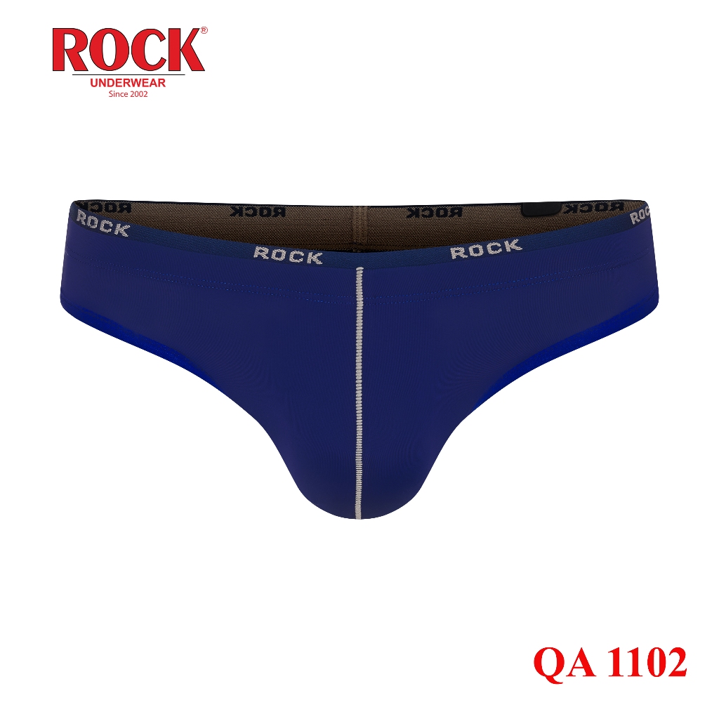 Quần Lót Nam ROCK UNDERWEAR 1102 Thun Lạnh Co Dãn 4 Chiều, Quần Sịp Nam Cao Cấp Xịn Thấm Hút Mồ Hôi, Vận Động Thoải Mái