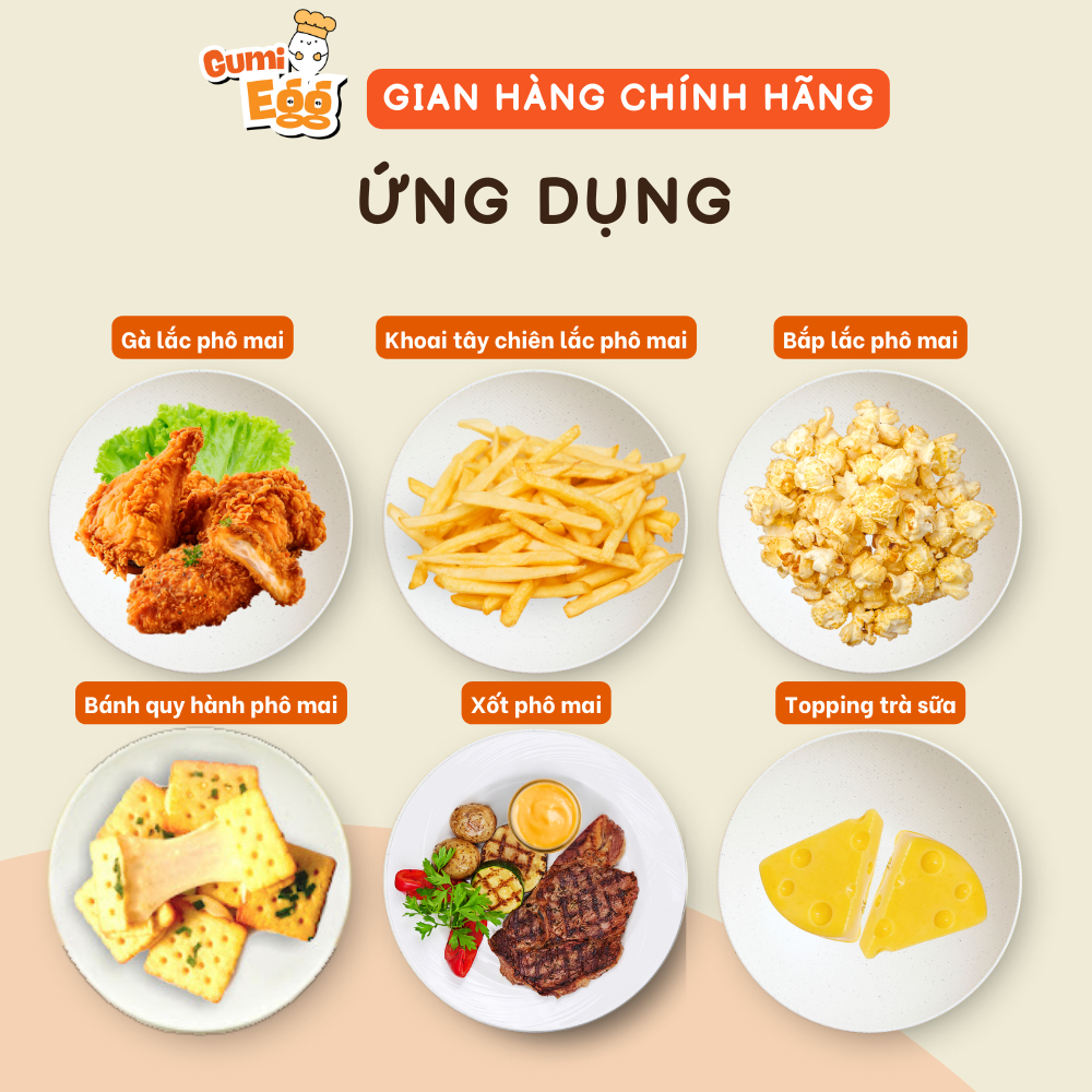 Bột Phô Mai Hàn Quốc Tomato T&P Gói 100g, Bột Phô Mai Lắc Khoai Tây Chiên, Nguyên Liệu Làm Bánh