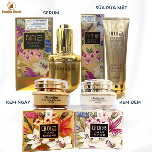 Đủ bộ Kem DEMEJINE Ngăn Ngừa và Giảm Thâm Nám Dưỡng Trắng Da 20gram (hàng chuẩn tem HP chuẩn xịn)