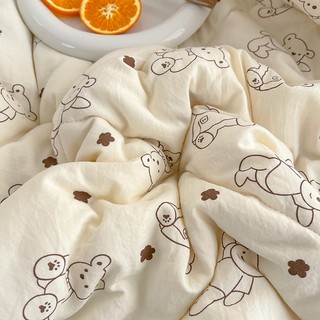 Chăn Mùa Hè Cho Bé – Cotton Đũi đậu nành Siêu Mềm – Họa Tiết Cute, Giá Rẻ Bất Ngờ