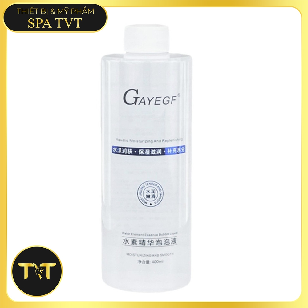 CHAI TẠO BỌT 400ML CHO MÁY TẠO BỌT, TẠO BỌT MỊN LÀM SẠCH SÂU LỖ CHÂN LÔNG DÙNG CHO SPA