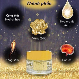 Kem dưỡng ẩm cao cấp tinh chất vàng Super Gold Nhật Bản