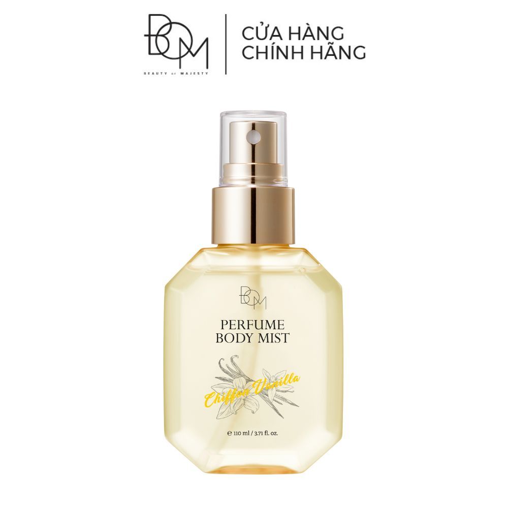 Xịt Thơm Hương Nước Hoa BOM Perfume Body Mist - 110ml